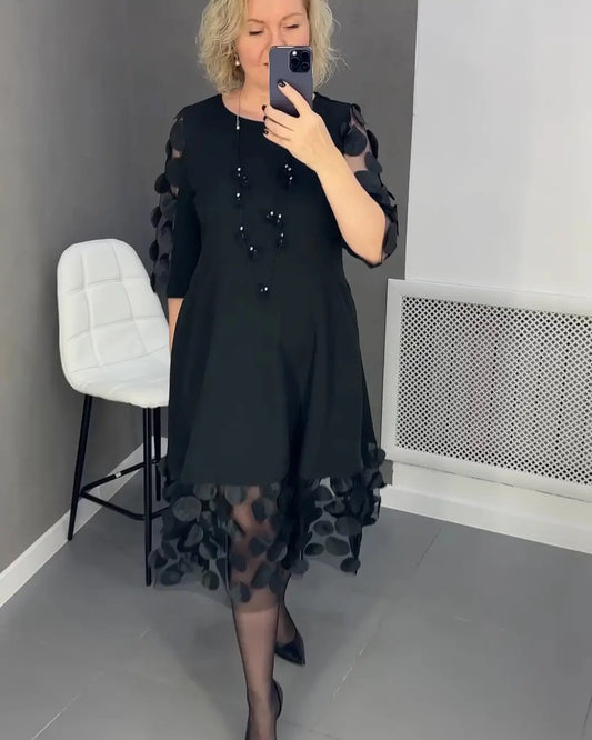 Czarna sukienka Daili